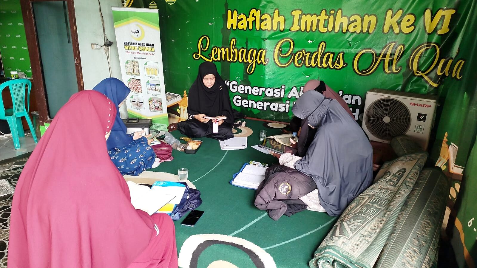 Guru Ngaji LCA mengikuti pembinaan skill mengajar dan tahsin Al-Qur'an
