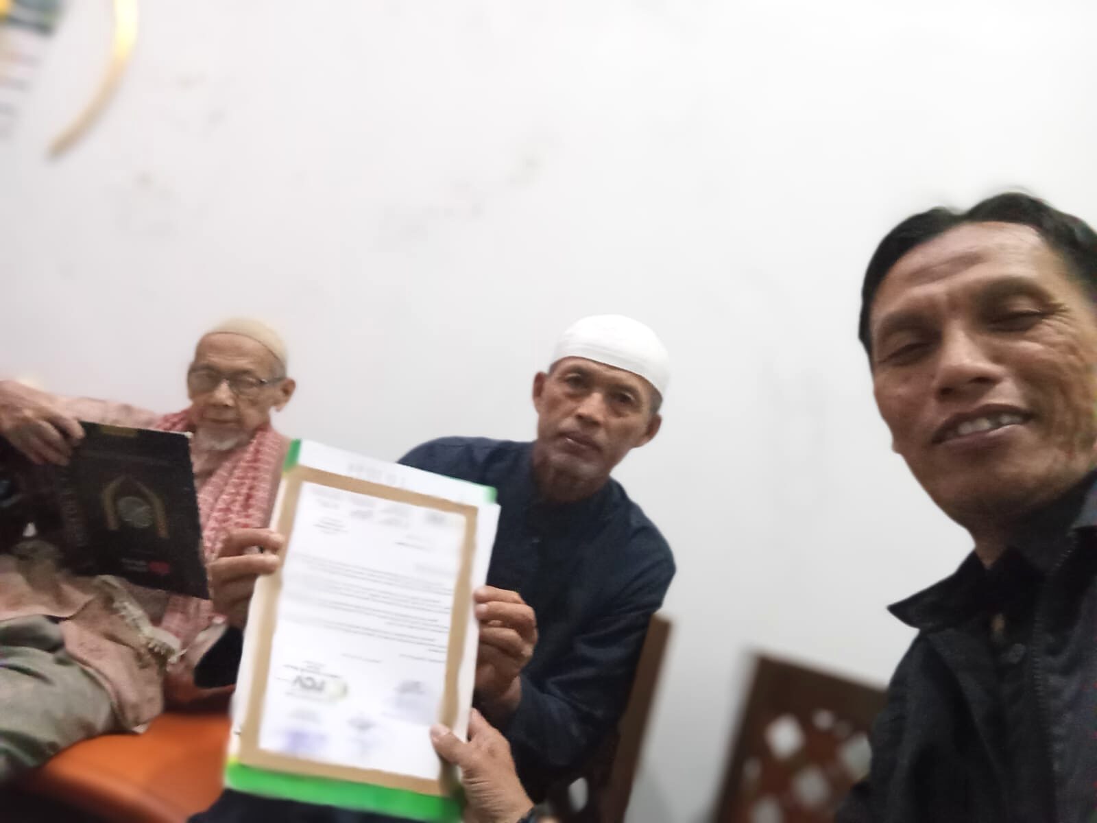 Silaturahmi dan penyampaian dokumen GENCAR kepada pemangku wilayah