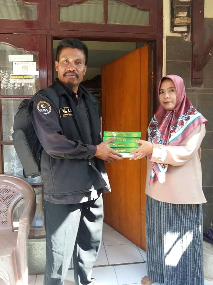Penyerahan mushaf di Cipageran